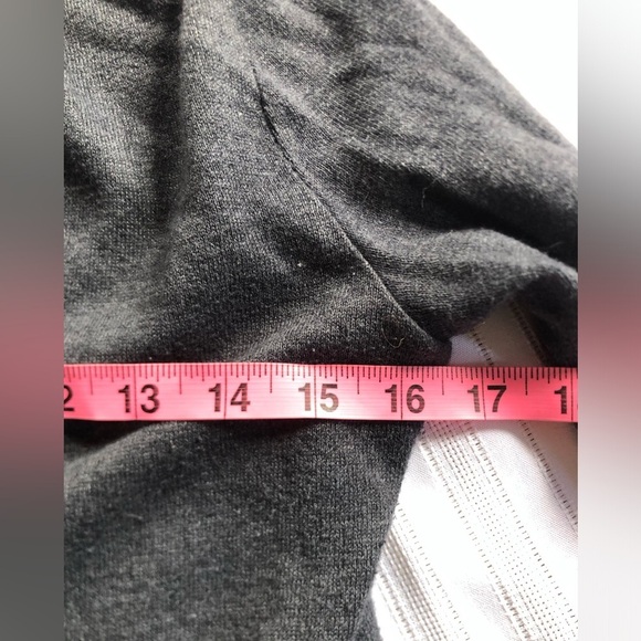 Dark Grey Open Front Lightweight Cardigan - Picture 2 of 12